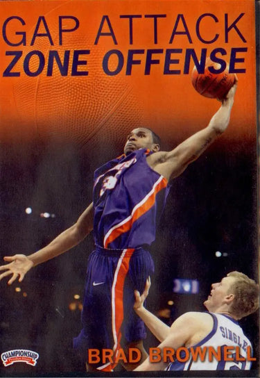 Gap Attack Zone Offense by Brad Brownell Instructional Basketball Coaching Video